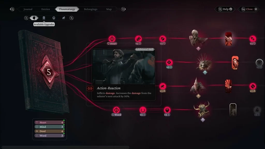 Тауматург Игра