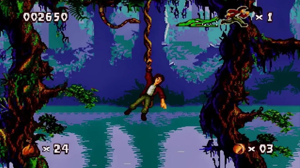 Pitfall на Sega