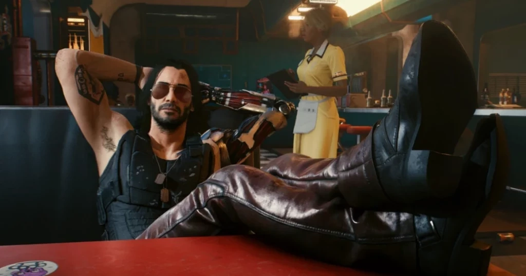 Cyberpunk 2077 Джонни Сильверхенд