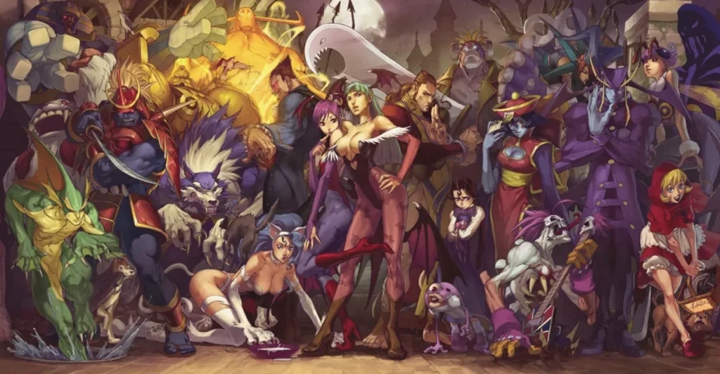 Darkstalkers персонажи