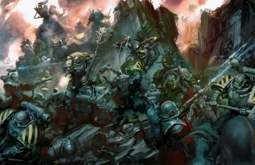 Представлен первый арт демона Пертурабо в Warhammer 40,000