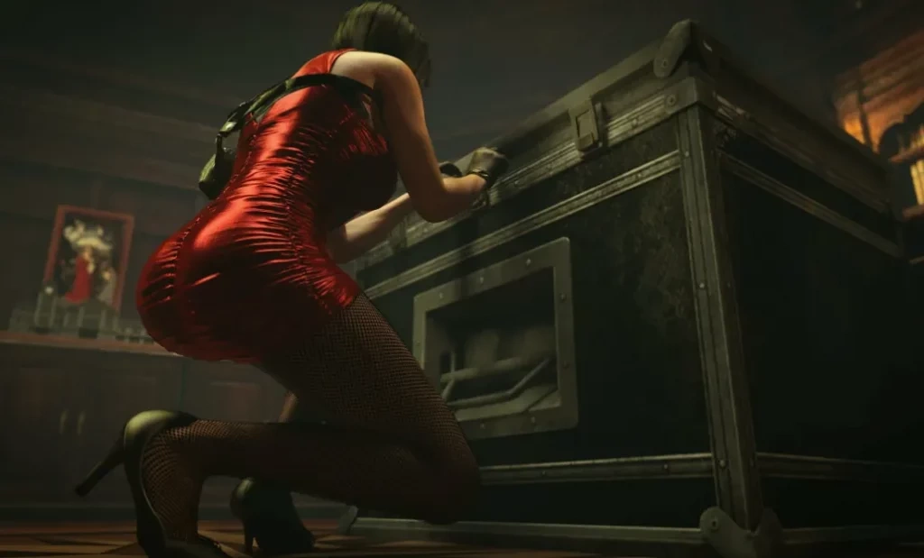 Ада Вонг вскрывает замок