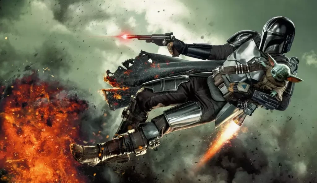 Мандалорец и Грогу