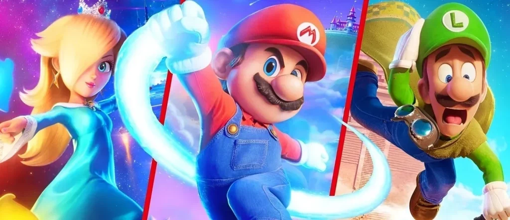 Братья Марио, теперь уже лучшие водопроводчики вселенной, в «Супер Марио: Галактическое кино»