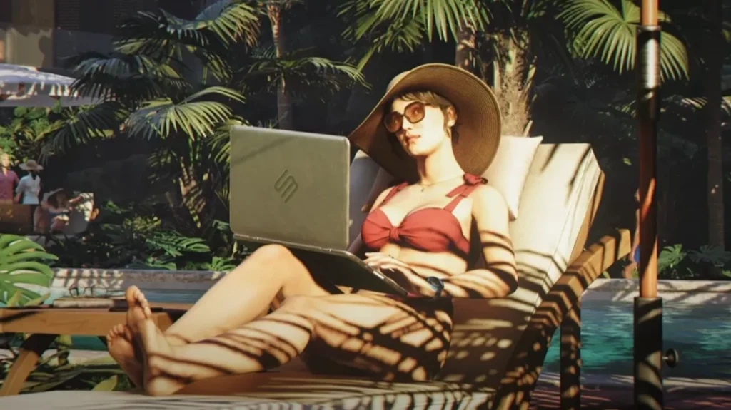 Девушки в игре про 007