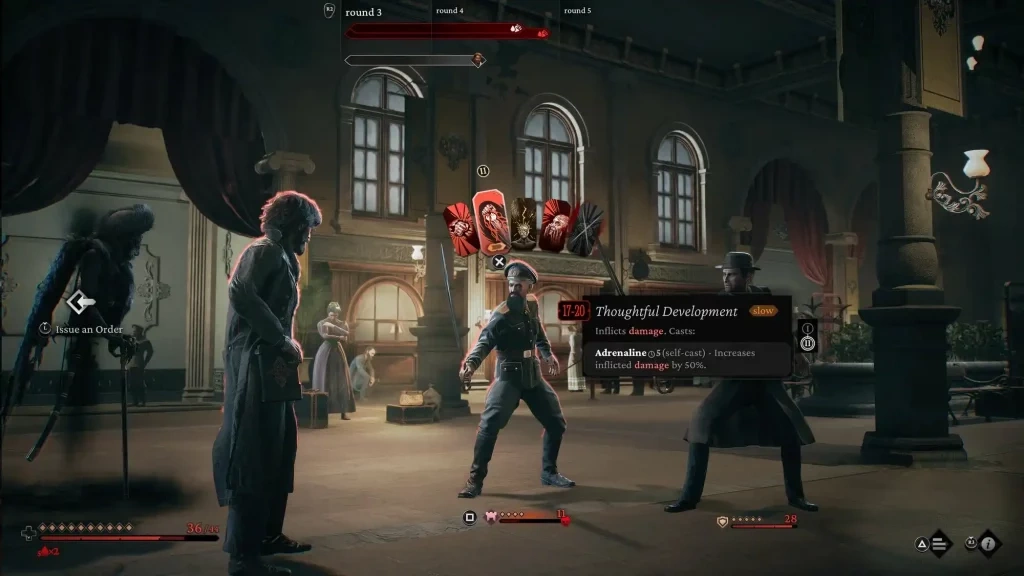 Бой в Thaumaturge