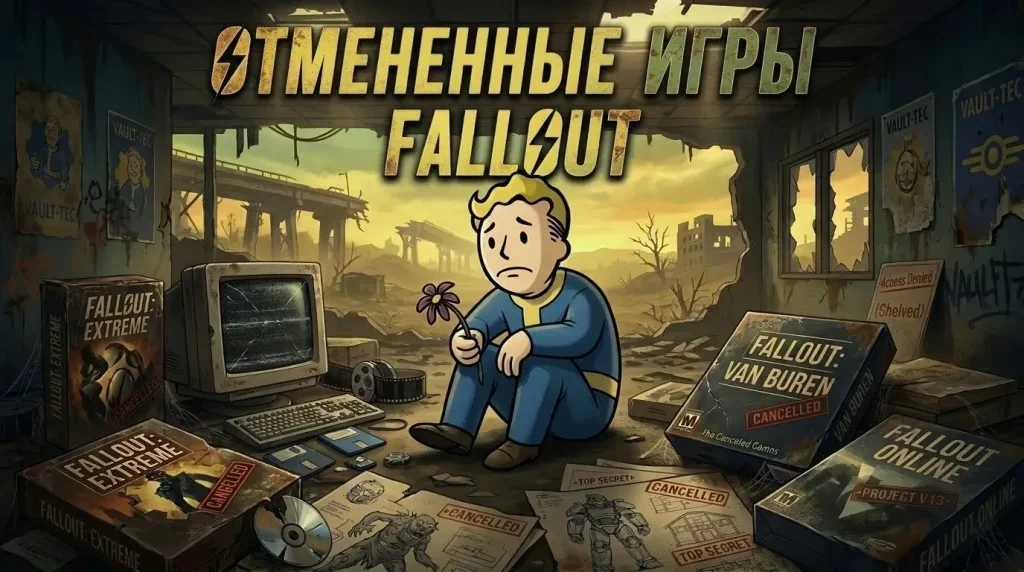 Потерянный Fallout: отменённые игры, несостоявшаяся экранизация и забытые идеи