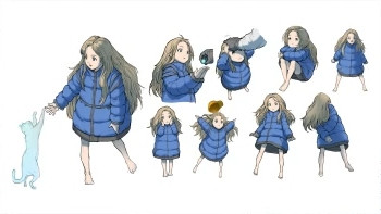 Концепт-арт Дианы — Pragmata, Capcom