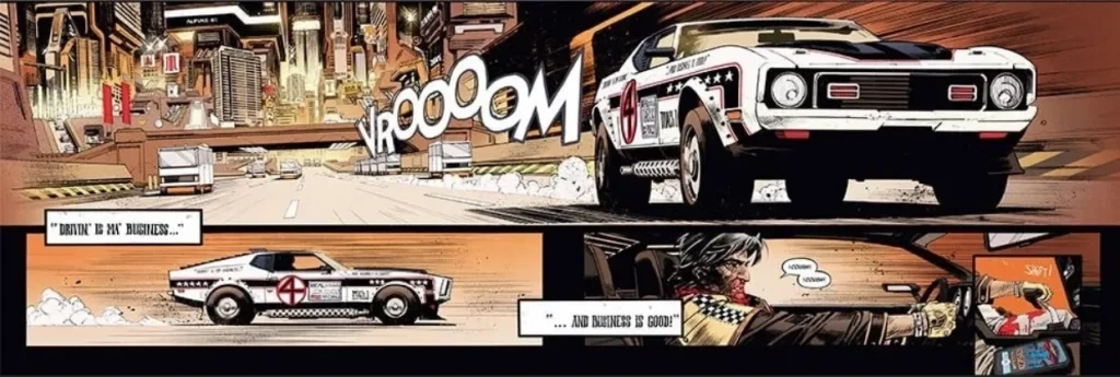 Комикс The Last Driver