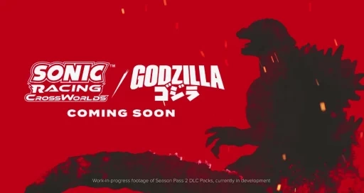 Sonic Racing CrossWorlds Godzilla Pack