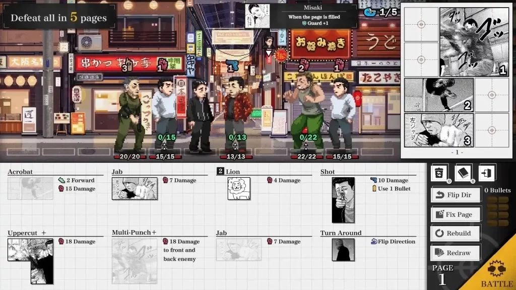 The Fable: Manga Build Roguelike